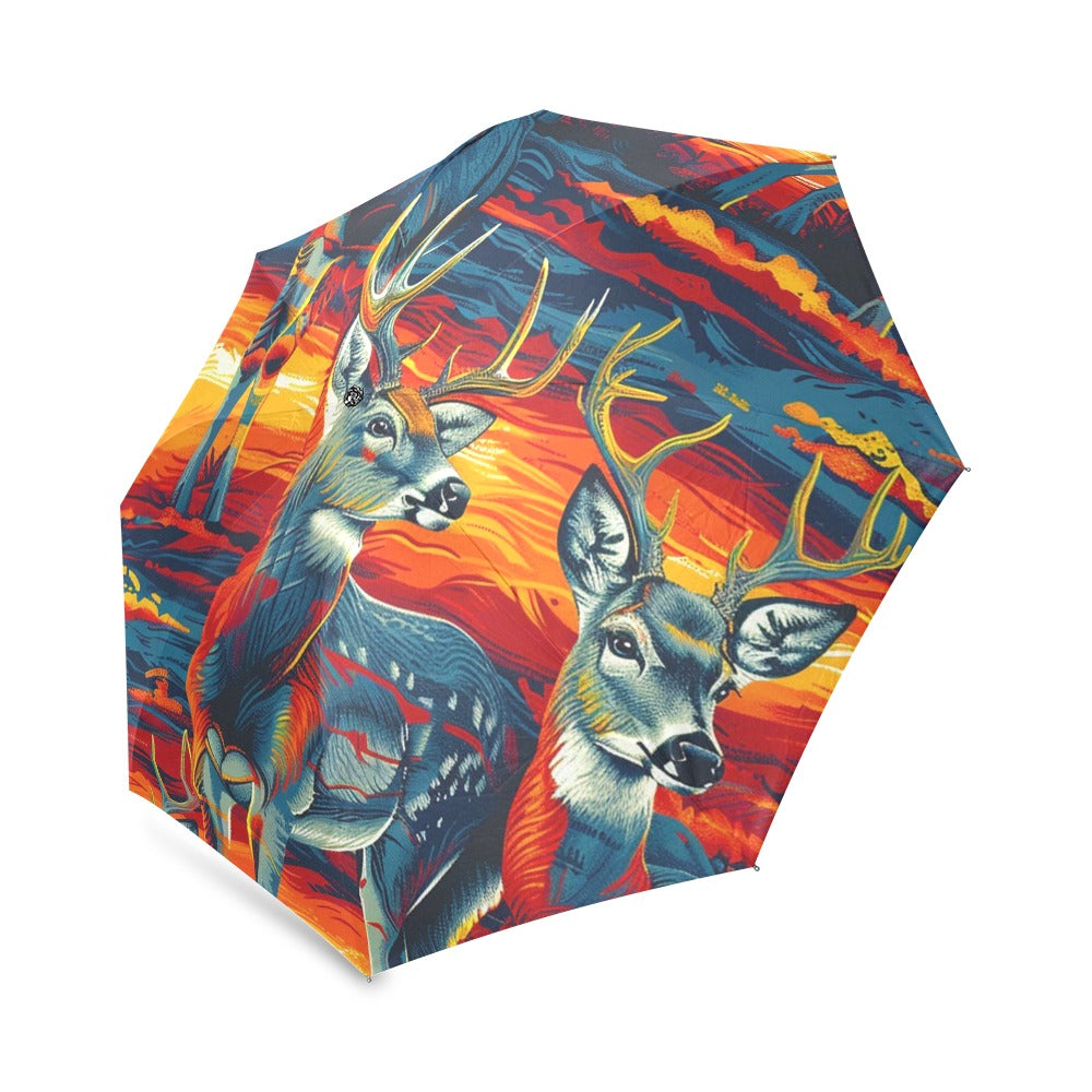 Nosey Bucks Foldable Umbrella