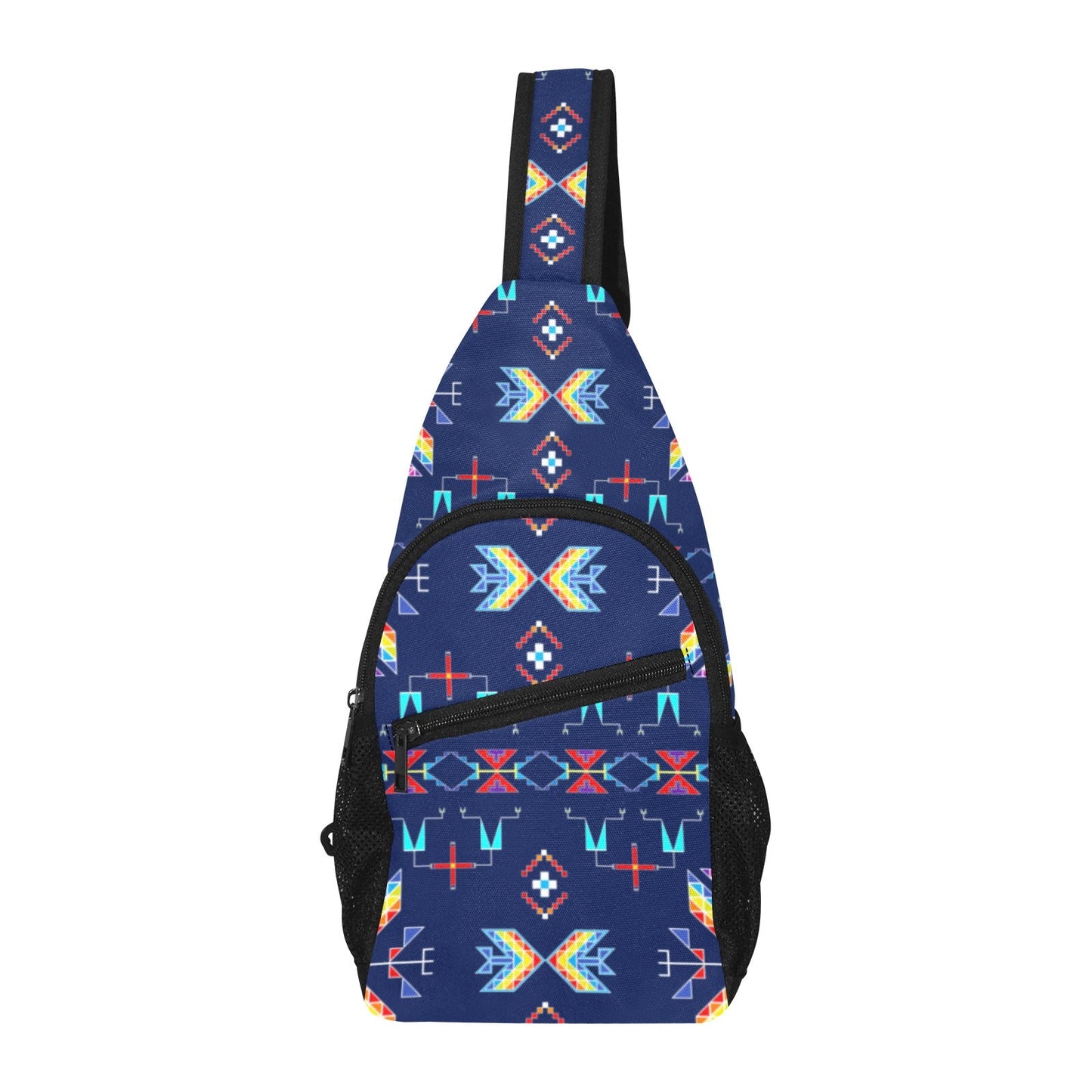 Rainy Chief Rainbow Night Lake Chest Bag