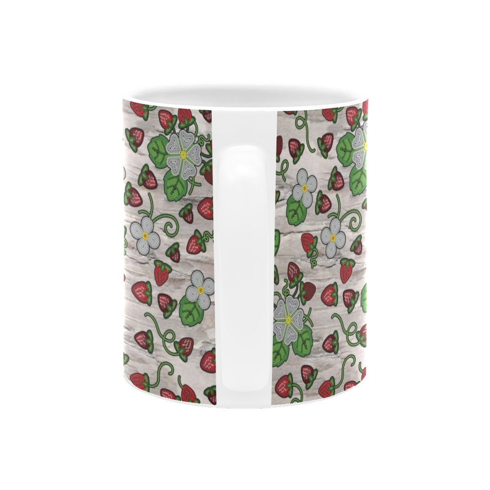 Strawberry Dreams Bright Birch Mug