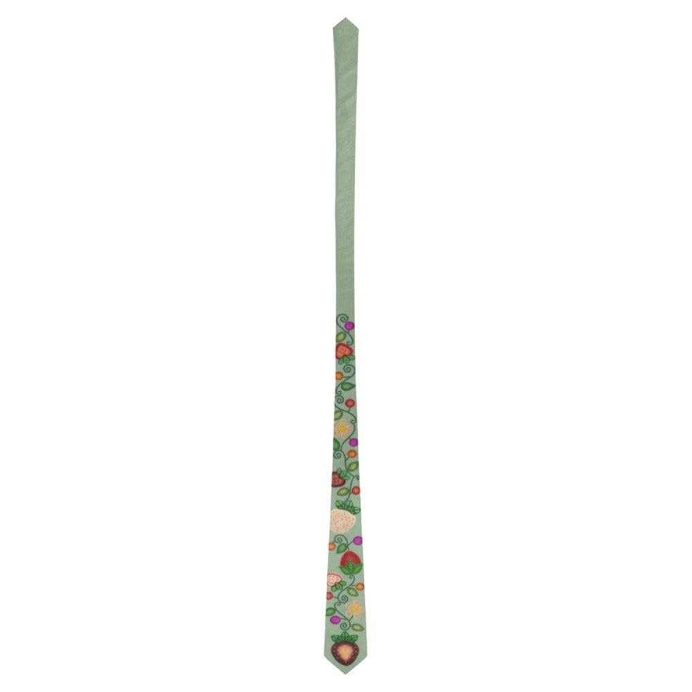Berry Rites Sage Necktie