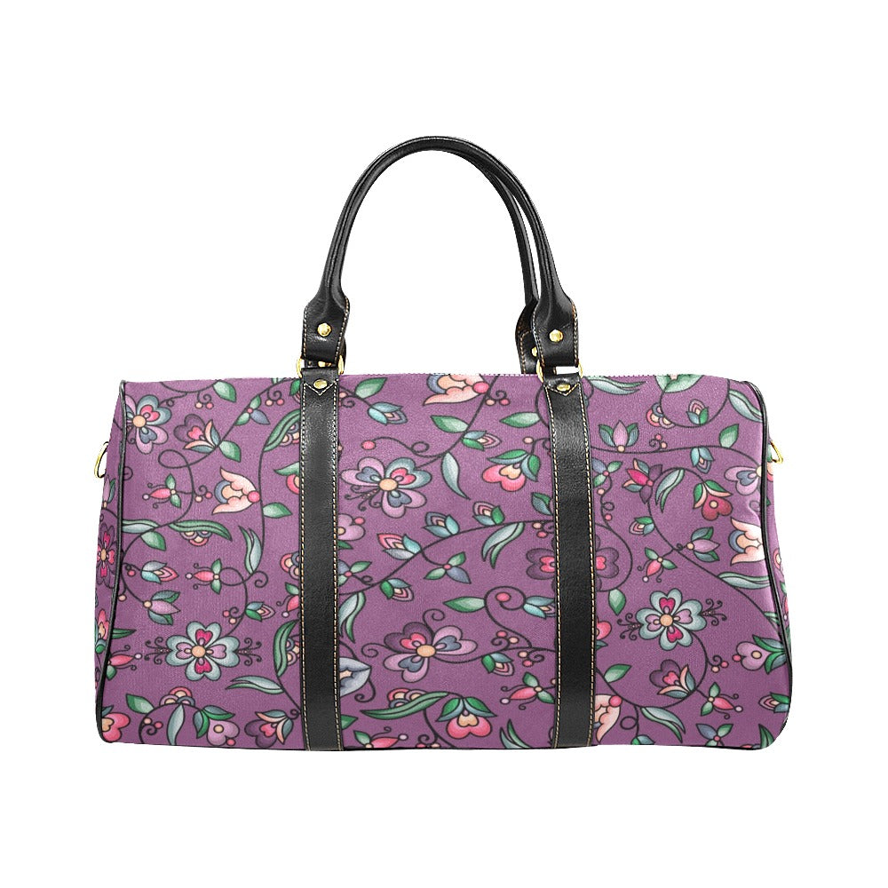 Amber Evening Garland Purple Large Travel Bag