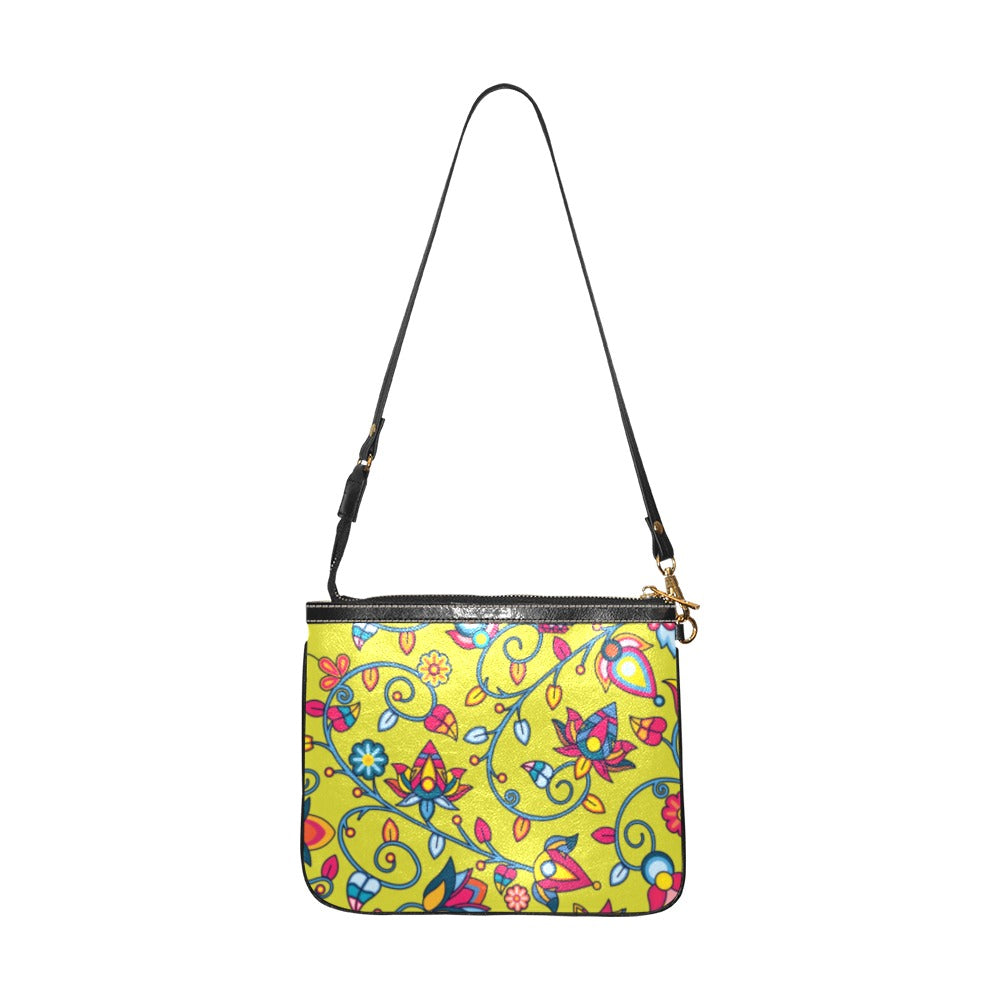 Thorny Path Yellow Small Shoulder Bag