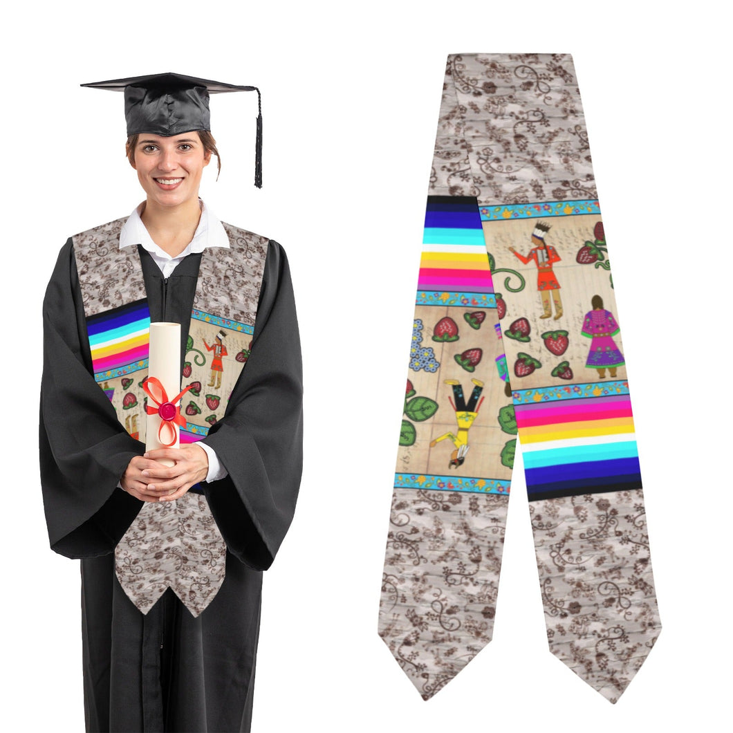 Love Stories Graduation Stole