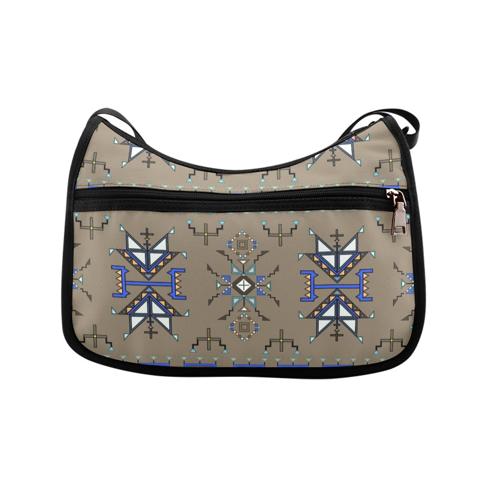 Eagle Strike Brown Crossbody Bag