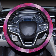 Load image into Gallery viewer, Animal Ancestors 8 Gaseous Clouds Pink and Red Steering Wheel Cover with Elastic Edge
