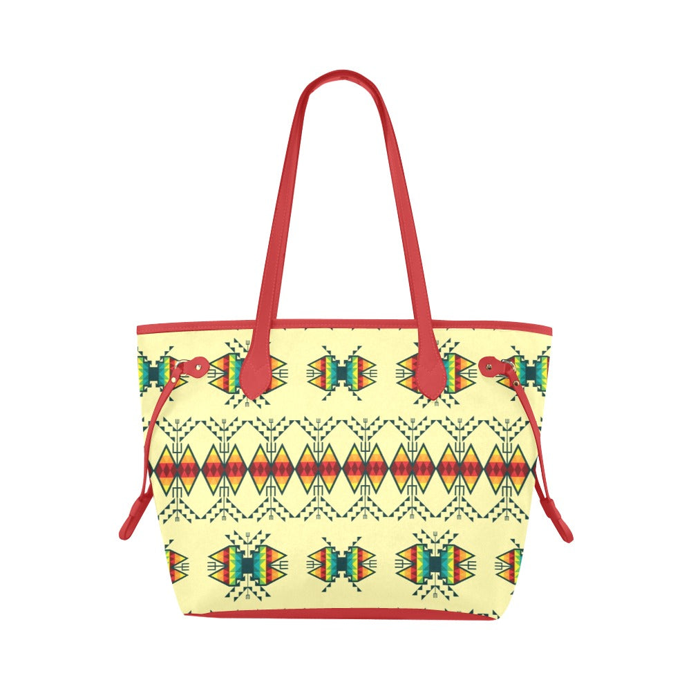 Sacred Trust Clover Canvas Tote