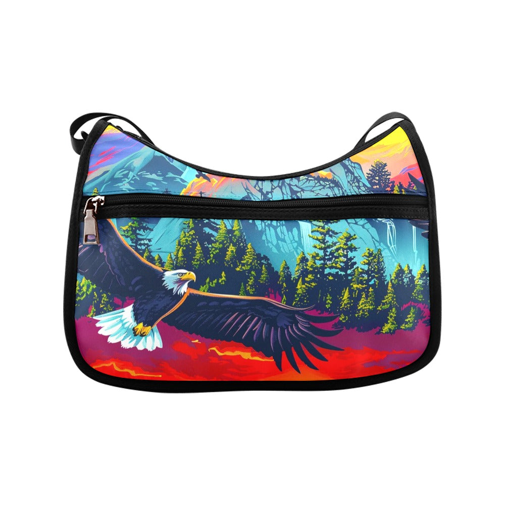 Cruising Eagles Crossbody Bag