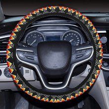 Load image into Gallery viewer, Sacred Trust Black Colour Steering Wheel Cover with Elastic Edge
