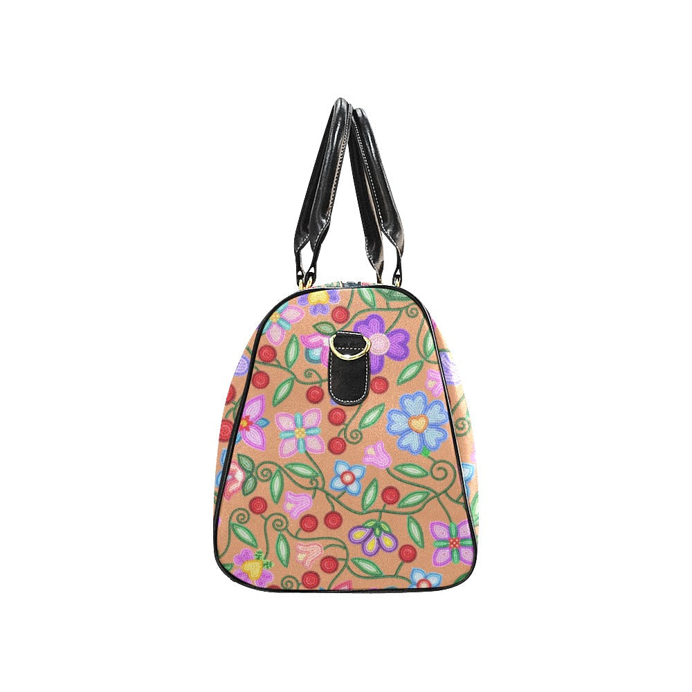 Petal Harmony Terracotta Small Travel Bag