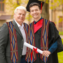 Load image into Gallery viewer, Diamond in the Bluff Red Graduation Stole
