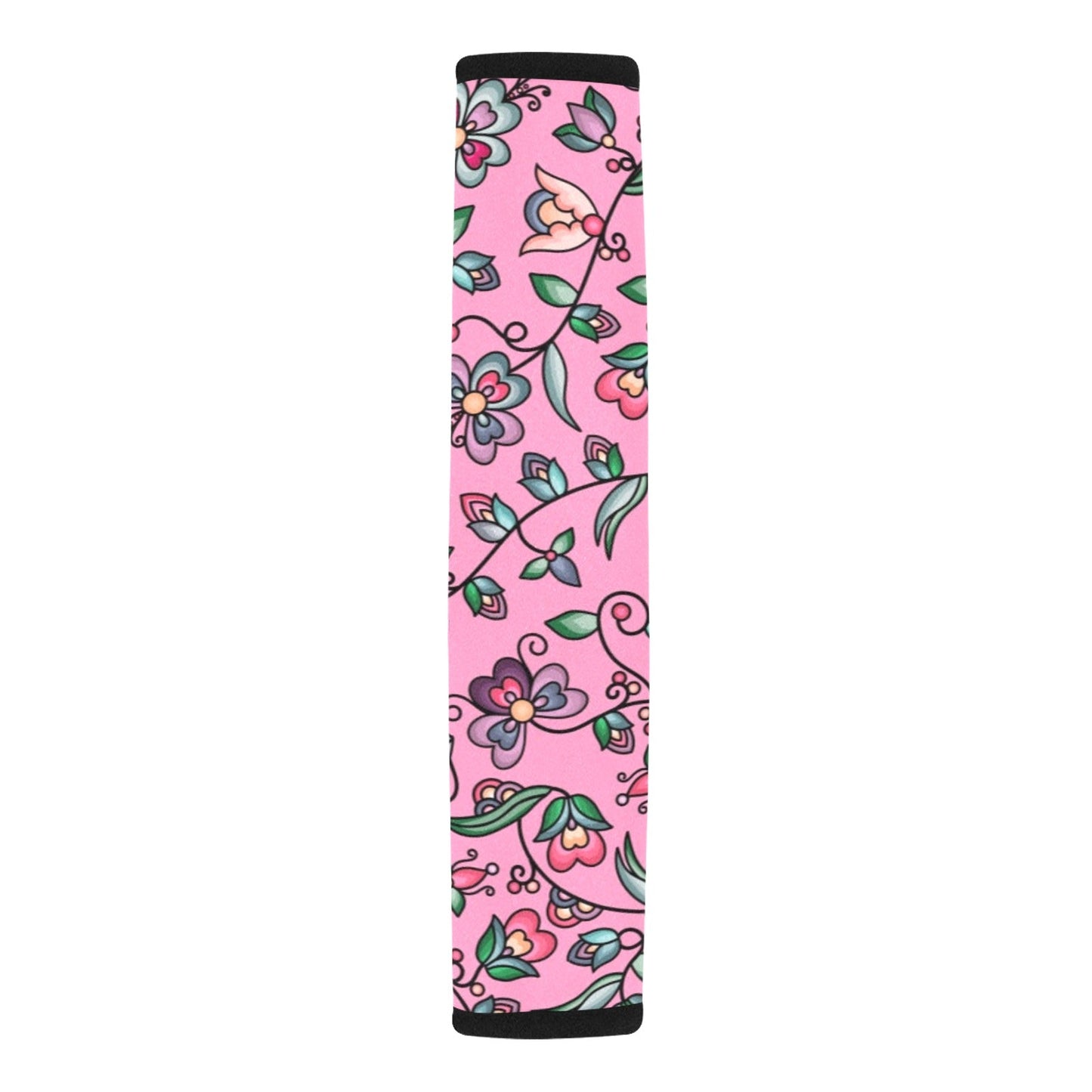 Amber Evening Garland Pink Seat Belt Cover