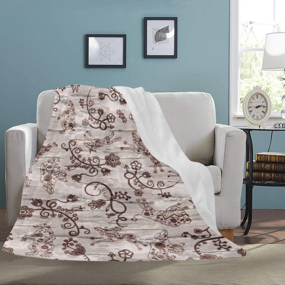 Forest Medley X-Large Micro Fleece Blanket