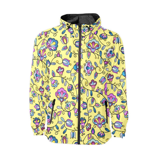 Autumn Bundle Blessing Yellow Men's Windbreaker
