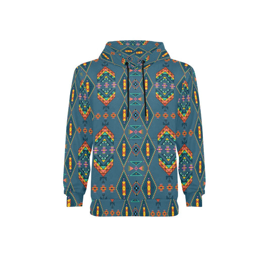 Travois Tipi Deep Lake Fleece Hoodie