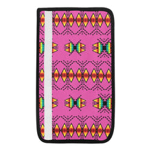 Load image into Gallery viewer, Sacred Trust Pink Car Seat Belt Cover
