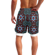 Load image into Gallery viewer, Rising Star Corn Moon Men&#39;s Sports Shorts with Compression Liner
