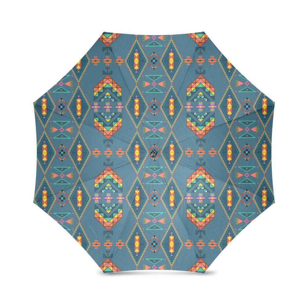 Travois Tipi Deep Lake Foldable Umbrella