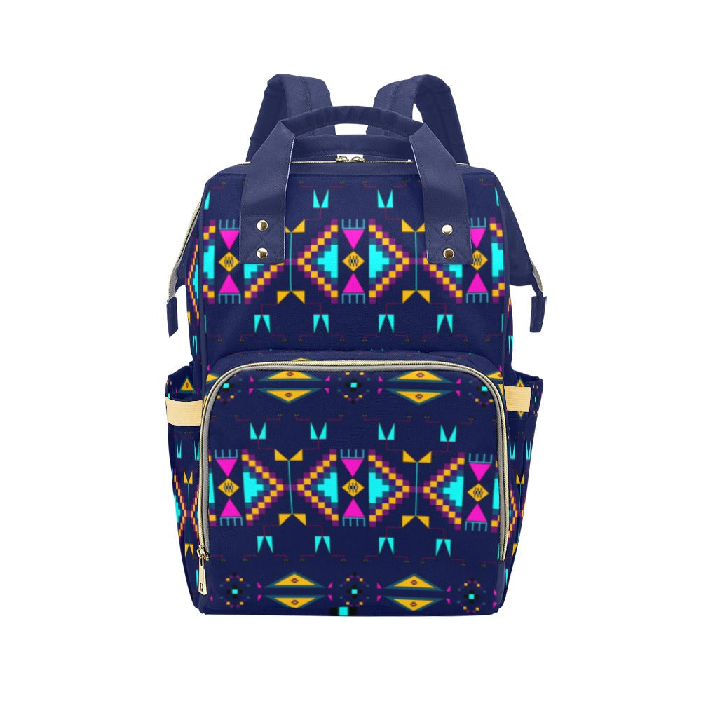 Rite of Passage Prairie Night Multi-Function Diaper Backpack