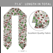 Load image into Gallery viewer, Strawberry Dreams Bright Birch Graduation Stole
