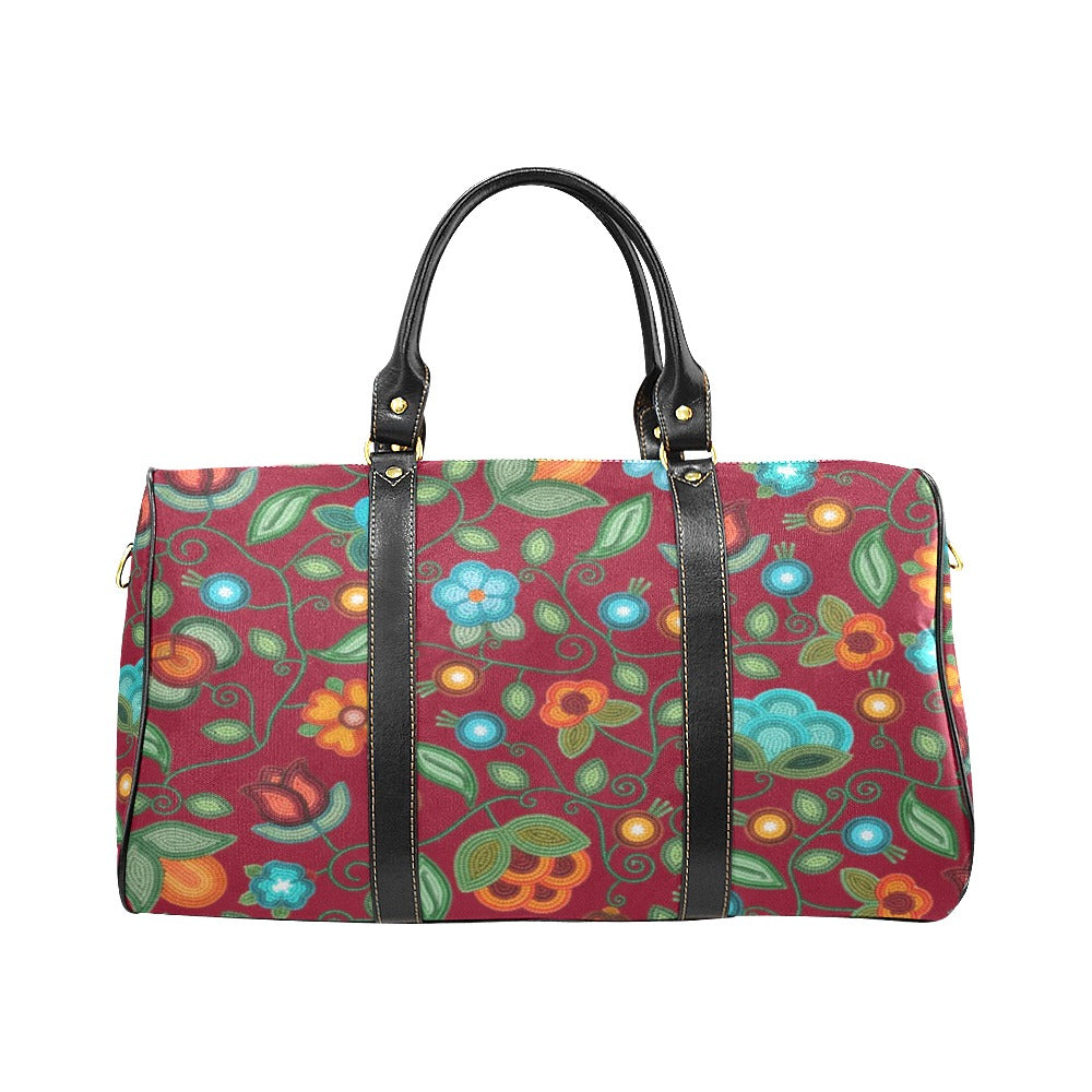 Prairie Fire Petals Red Small Travel Bag
