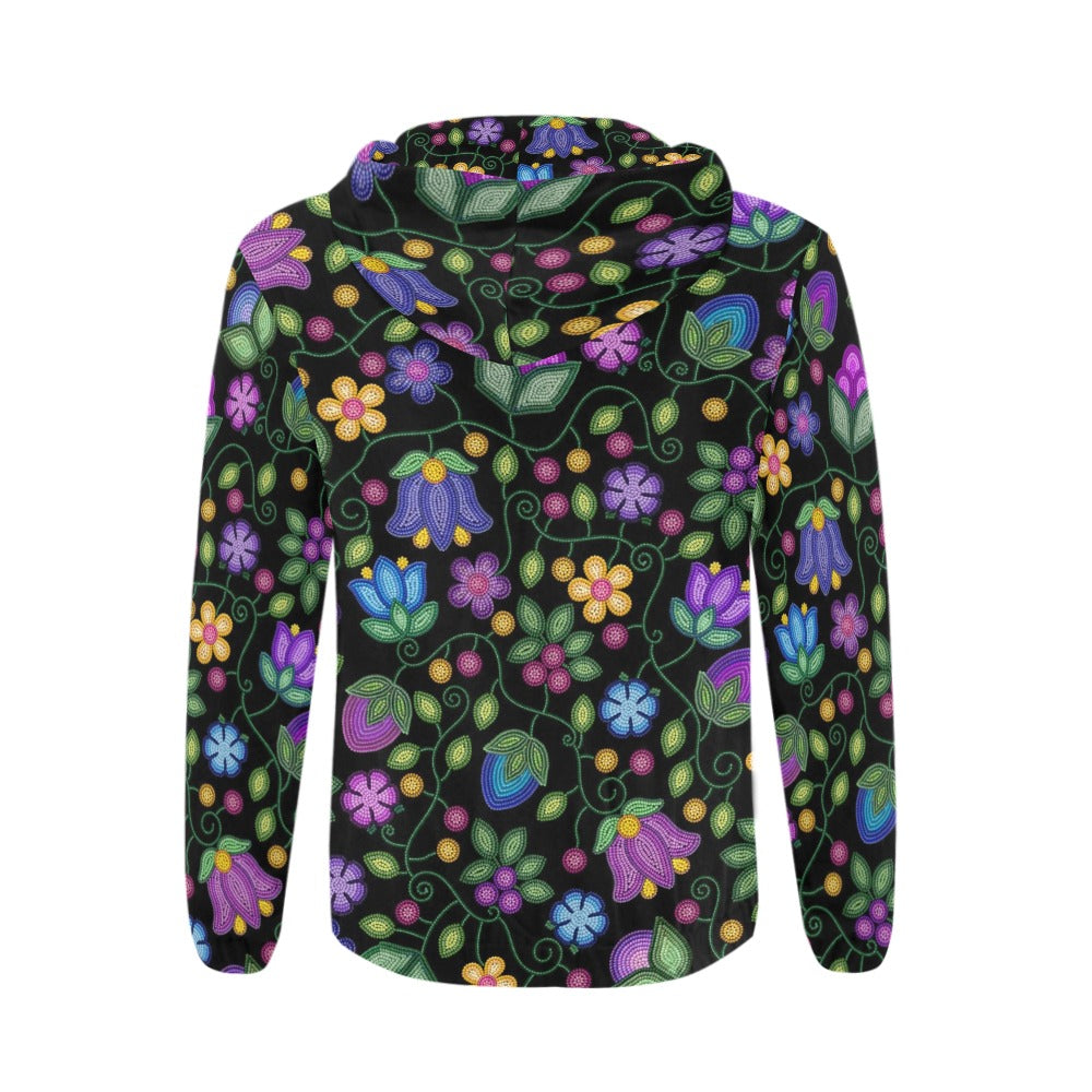 Bloom Uplift Black Zip Hoodie