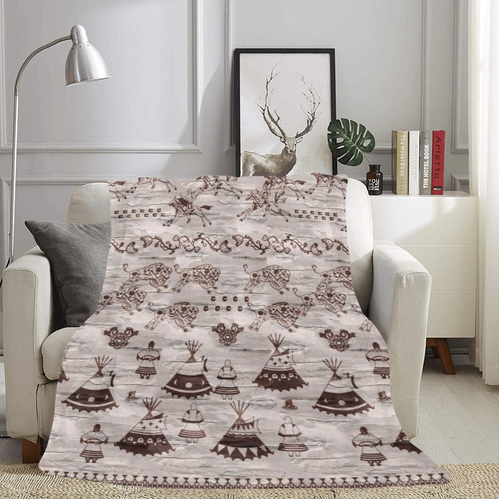Heart of The Forest X-Large Micro Fleece Blanket