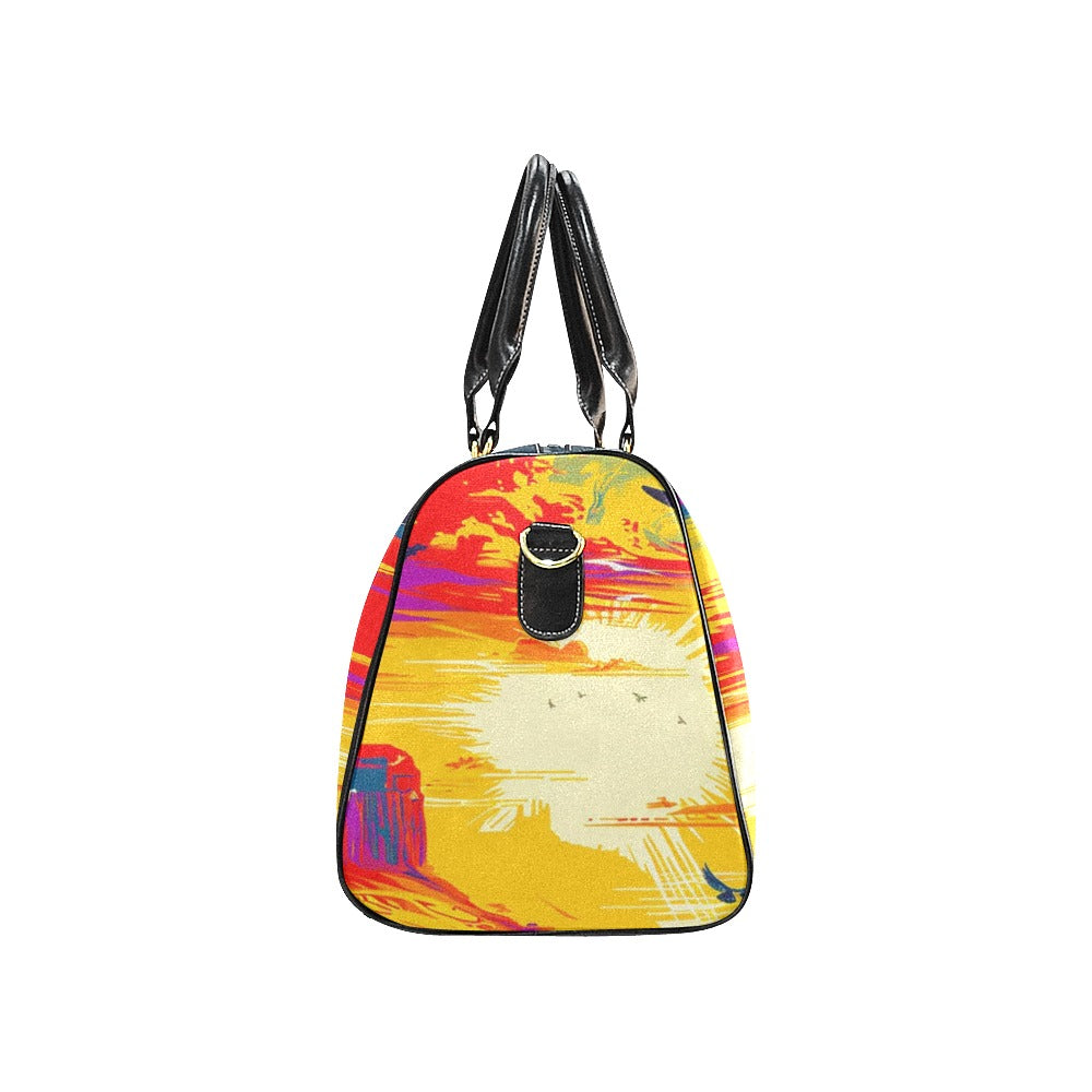 Crow Spreads His Wings Small Travel Bag