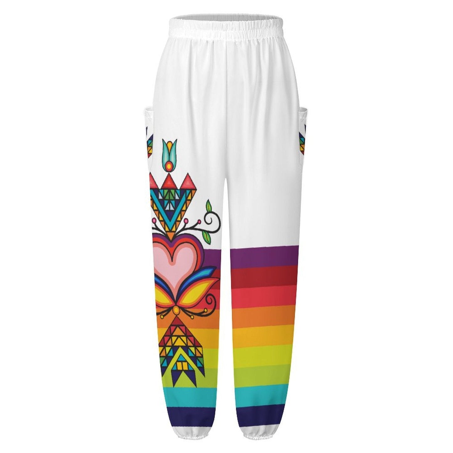 Montana Highlands White Ribbon Joggers