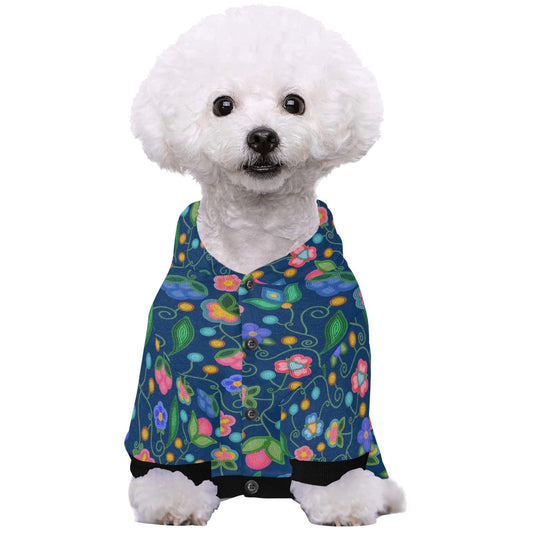 Skyberry Serenade Navy Pet Hoodie