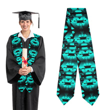 Load image into Gallery viewer, Dark Teal Winter Camp Graduation Stole
