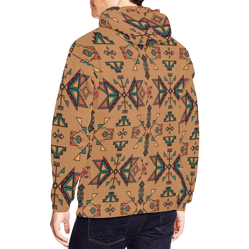 Arrow Dawn Brown Hoodie for Men