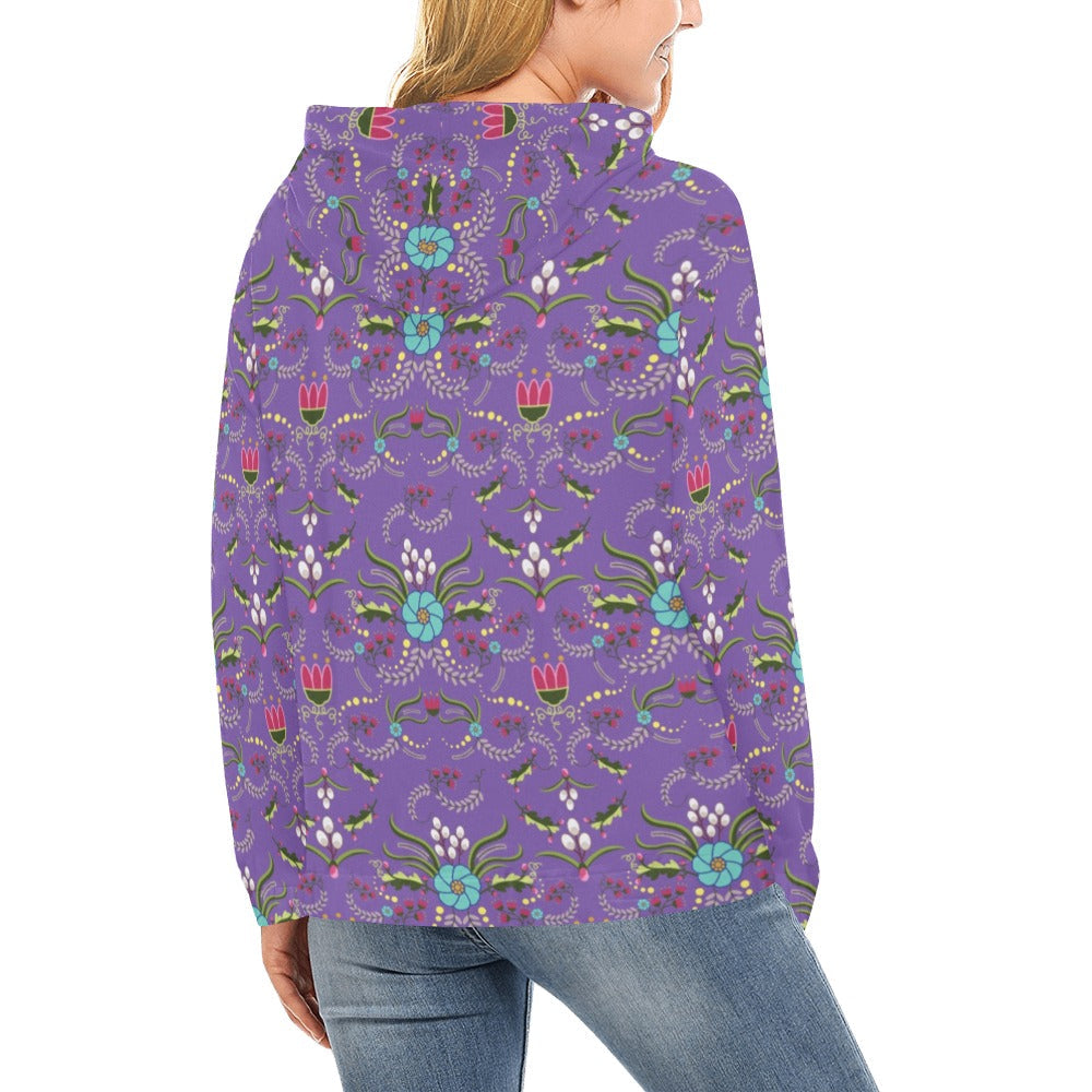 First Bloom Royal Hoodie for Women