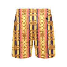 Load image into Gallery viewer, Infinite Sunset Men&#39;s Mid-Length Beach Shorts
