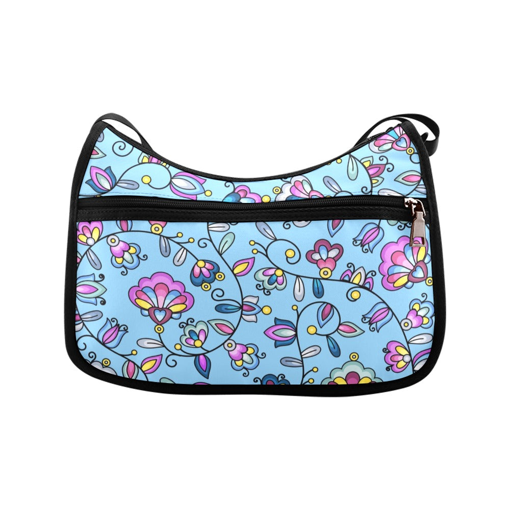 Autumn Bundle Blessing Blue Crossbody Bag