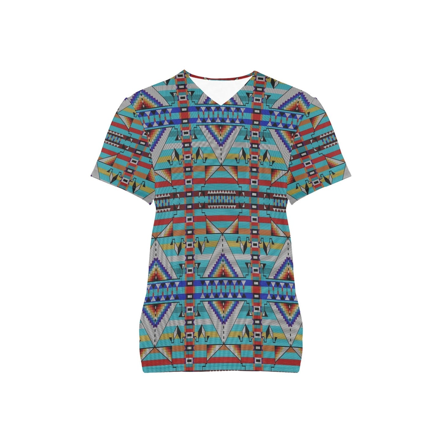 Medicine Blessing Turquoise Scrub Top