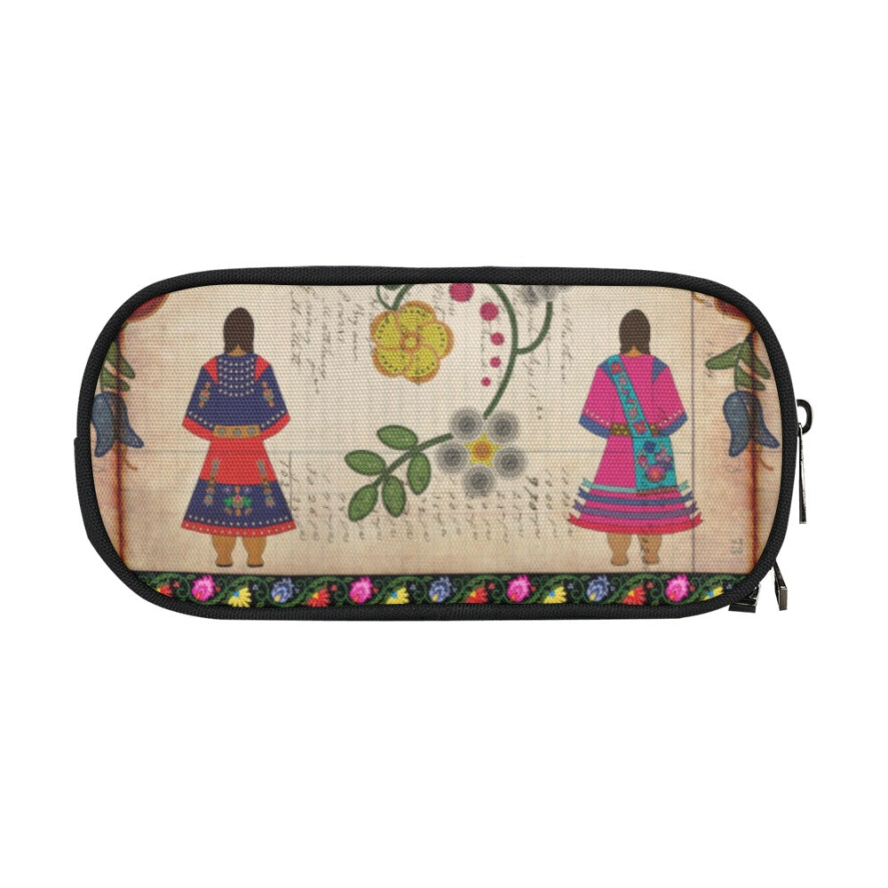 Floral Ledger Sisters Pencil Pouch