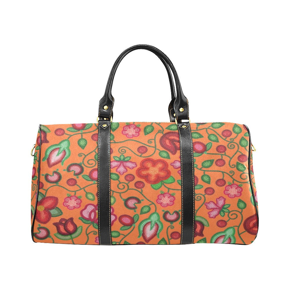 Rose Reverie Orange Small Travel Bag