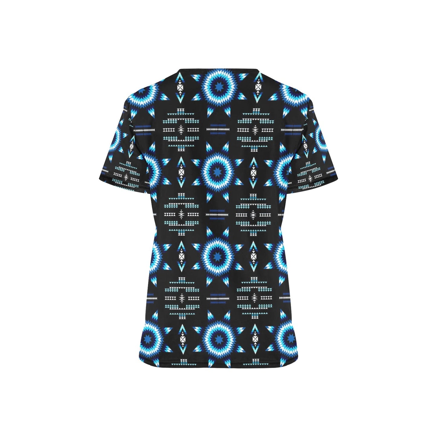 Rising Star Wolf Moon Scrub Top