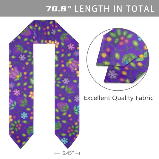 Bloom Uplift Indigo Graduation Stole
