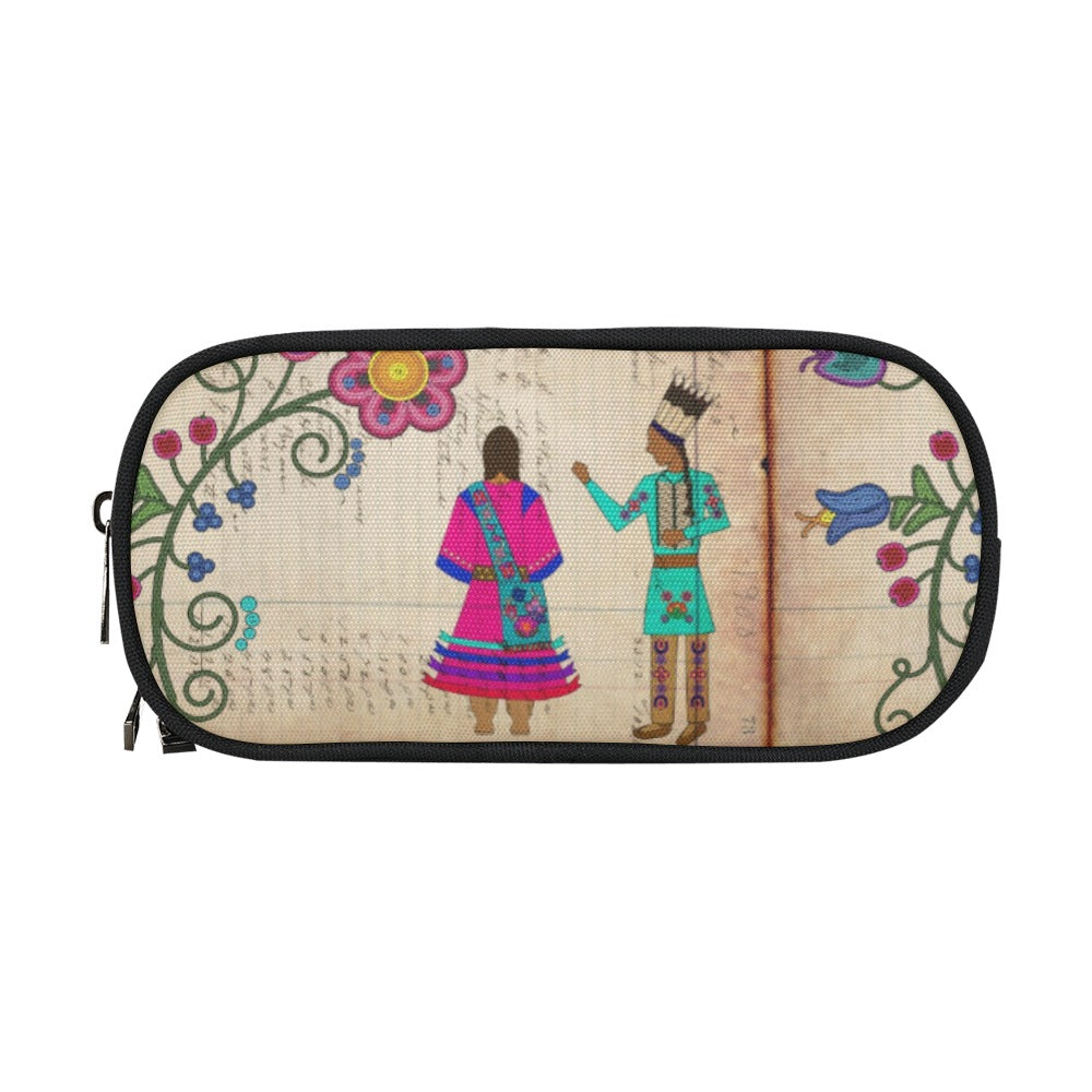 Floral Ledger Sweethearts Pencil Pouch