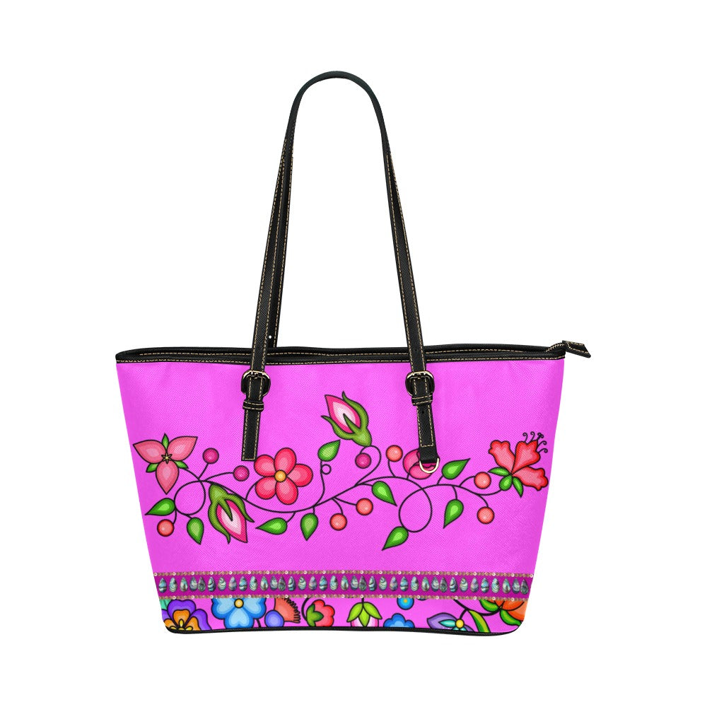 Grandmother Legacy Magenta Leather Tote