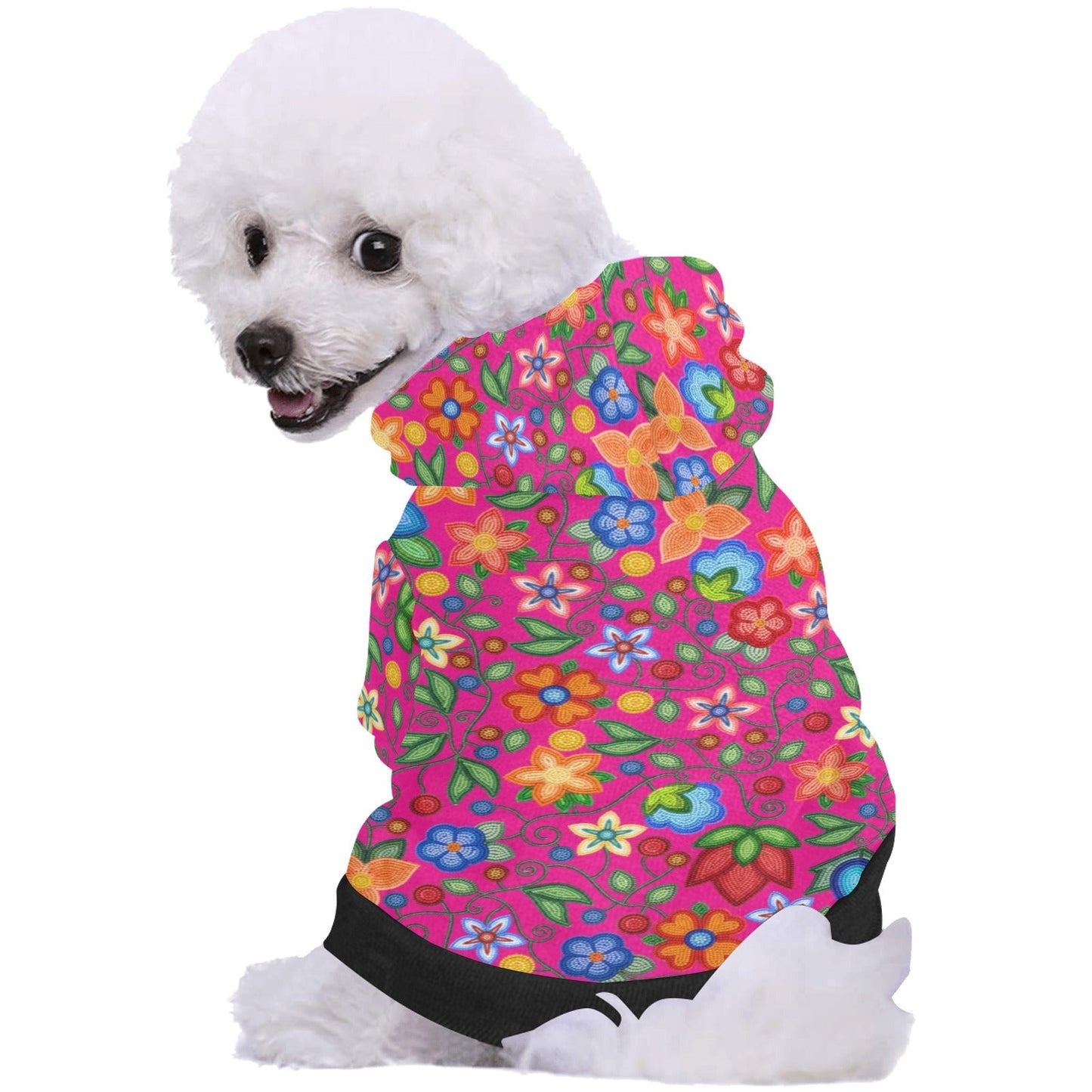 Morning Harmony Pink Pet Hoodie