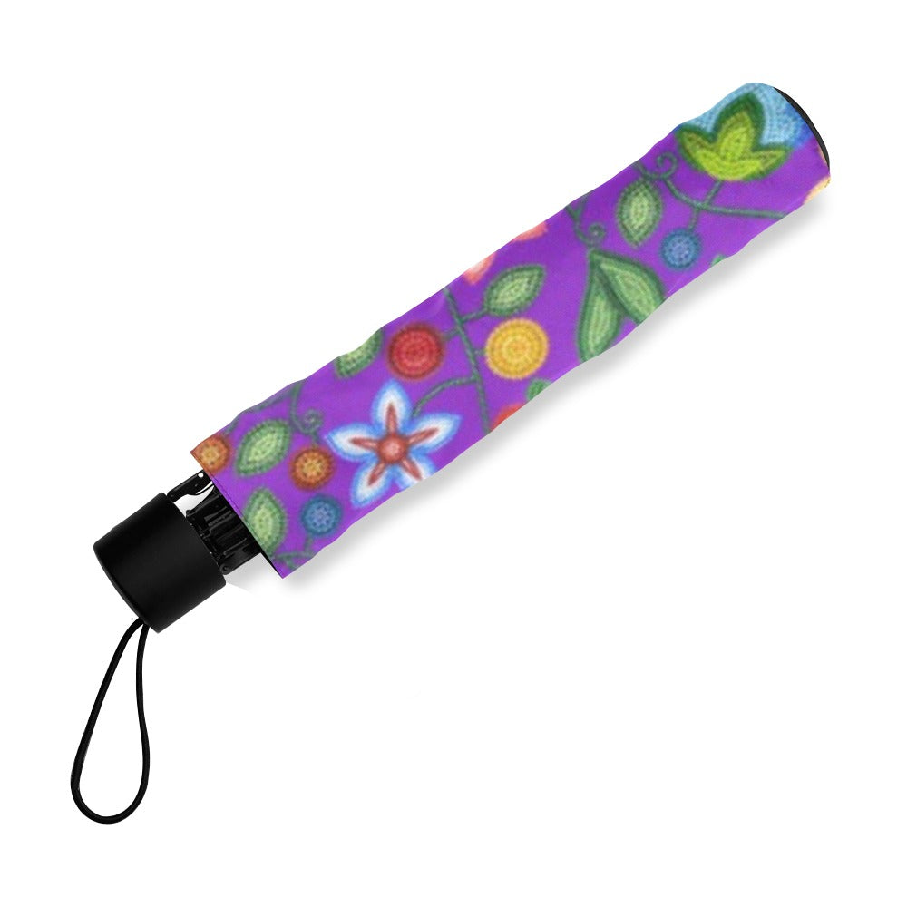 Morning Harmony Purple Foldable Umbrella