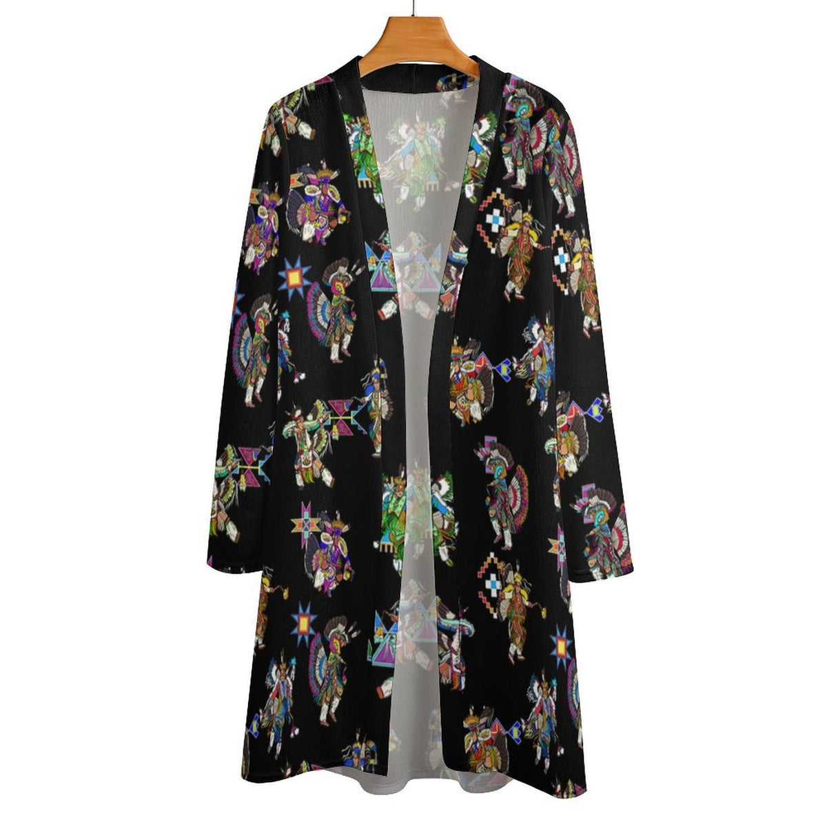 Men's Fancy Dancers Black Cardigan