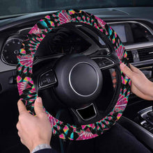 Load image into Gallery viewer, Hawk Feathers Heat Map Steering Wheel Cover with Elastic Edge
