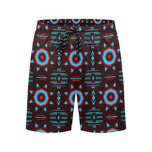 Load image into Gallery viewer, Rising Star Corn Moon Men&#39;s Mid-Length Beach Shorts
