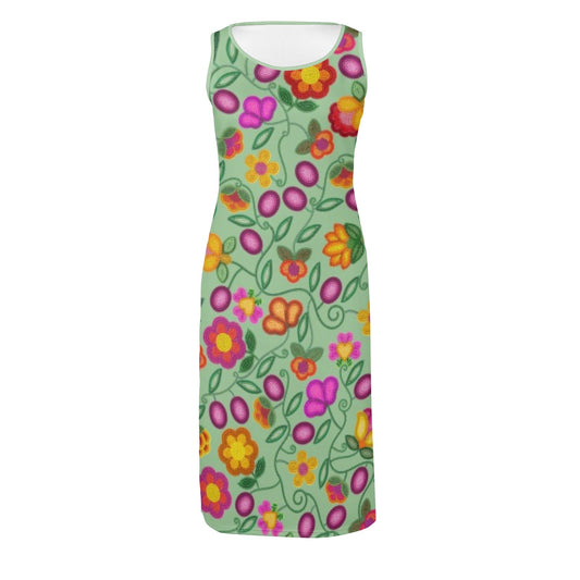 Boreal Bounty Green Phaedra Dress