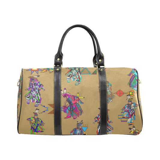 Men's Grass Dancers Earth Small Travel Bag