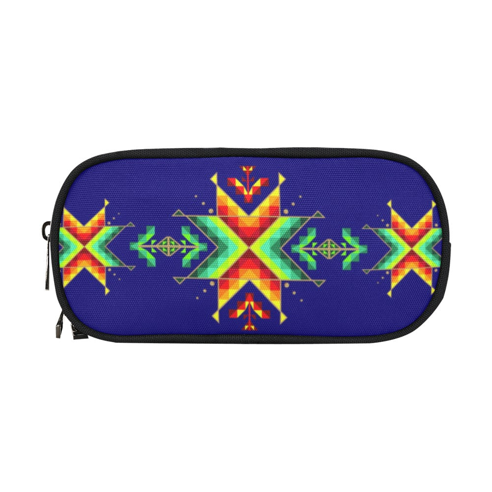 Dreams Of Ancestors Indigo Shade Pencil Pouch
