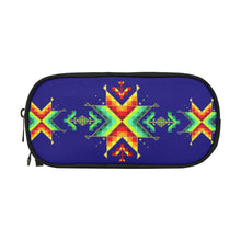 Load image into Gallery viewer, Dreams Of Ancestors Indigo Shade Pencil Pouch
